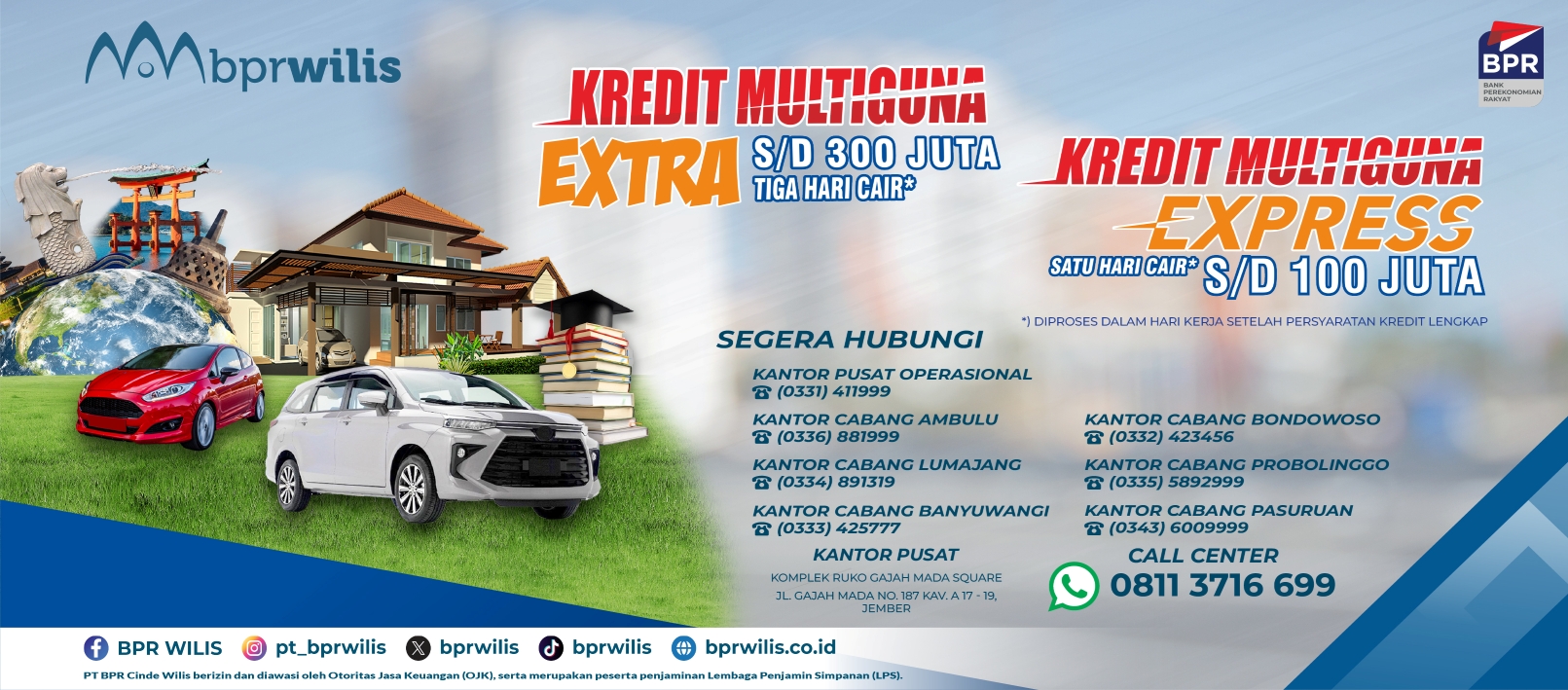 Kredit Multiguna Express dan Extra 2026