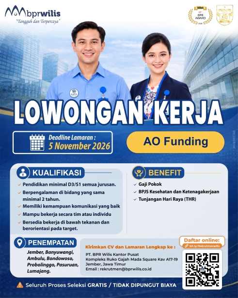 Lowongan Kerja Account Officer Funding