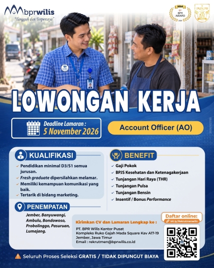 Lowongan Kerja Account Officer