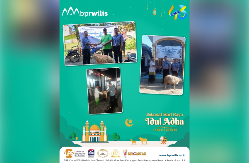 Penyerahan Hewan Kurban Hari Raya Idul Adha 1446 H