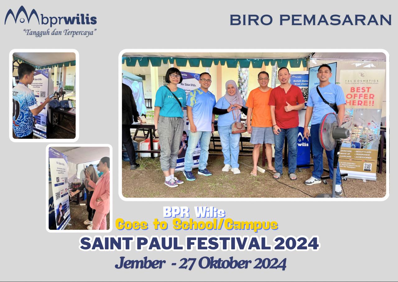 BPR Wilis Turut Hadir dalam Acara Saint Paul Festival (SPF) 2024