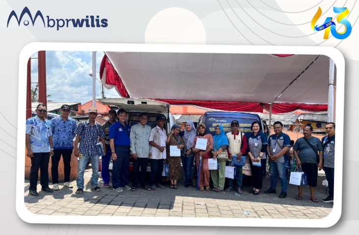 Acara Literasi Keuangan BPR Wilis Kepada Gapoklahsar Bina Lestari Muncar Bersama Mobil Literasi OJK SiMolek di Cabang Banyuwangi - Kamis ,17 April 2025 (3)