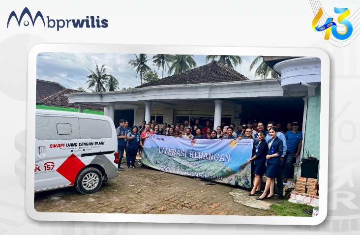 Acara Literasi Keuangan BPR Wilis Cabang Ambulu Bersama Gapoktan Betiri Indah, Desa Curah Nongko - Kamis, 27 Februari 2025 (2)